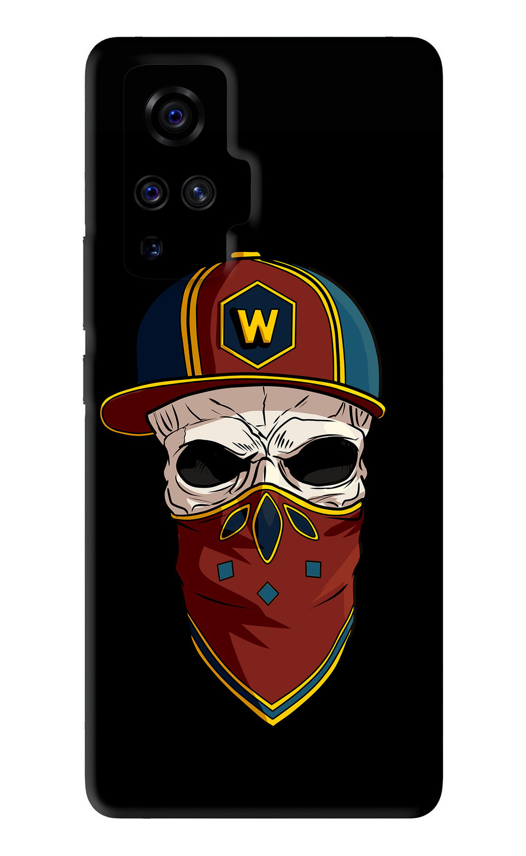 Skull Vivo X50 Pro Back Skin Wrap