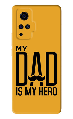 My Dad Is My Hero Vivo X50 Pro Back Skin Wrap