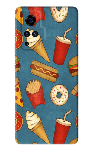 Foodie Vivo X50 Pro Back Skin Wrap