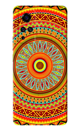 Mandala Pattern Vivo X50 Pro Back Skin Wrap