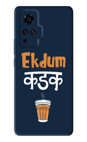 Ekdum Kadak Chai Vivo X50 Pro Back Skin Wrap