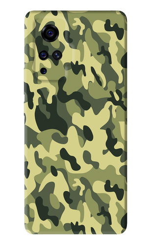 Camouflage Vivo X50 Pro Back Skin Wrap