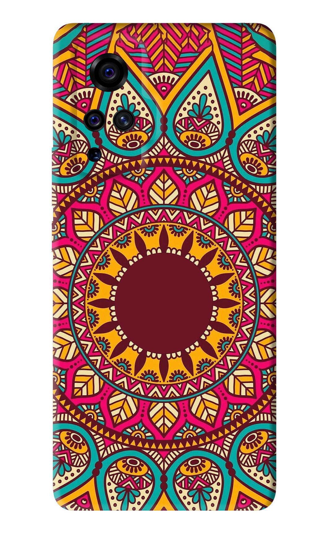 Mandala Pattern 1 Vivo X50 Pro Back Skin Wrap