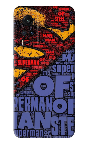 Superman Vivo X60 Back Skin Wrap