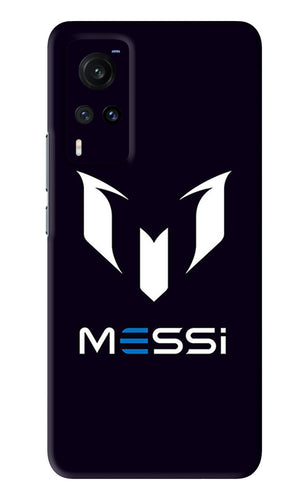 Messi Logo Vivo X60 Back Skin Wrap