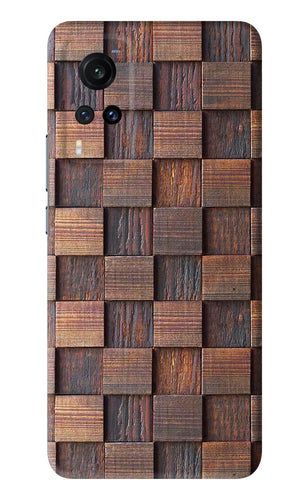 Wooden Cube Design Vivo X60 Back Skin Wrap