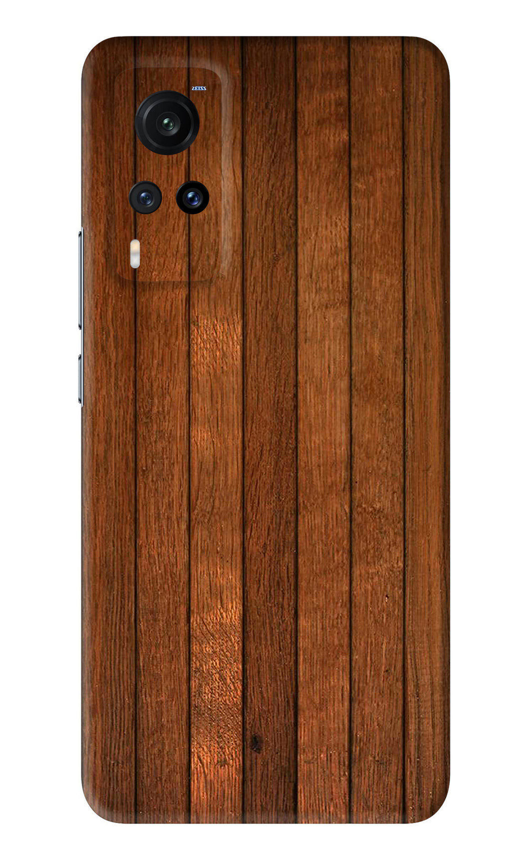 Wooden Artwork Bands Vivo X60 Back Skin Wrap