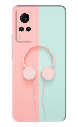 Music Lover Vivo X60 Back Skin Wrap