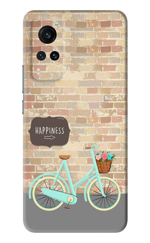 Happiness Artwork Vivo X60 Back Skin Wrap