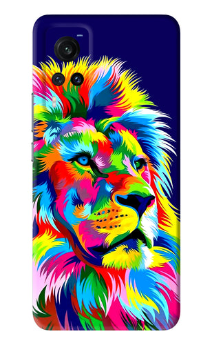 Vector Art Lion Vivo X60 Back Skin Wrap