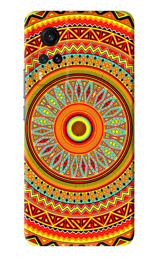 Mandala Pattern Vivo X60 Back Skin Wrap