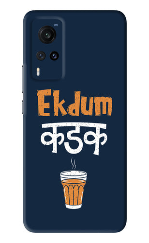Ekdum Kadak Chai Vivo X60 Back Skin Wrap