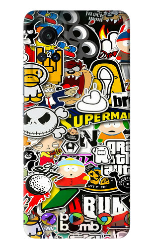 Sticker Bomb Vivo X60 Back Skin Wrap