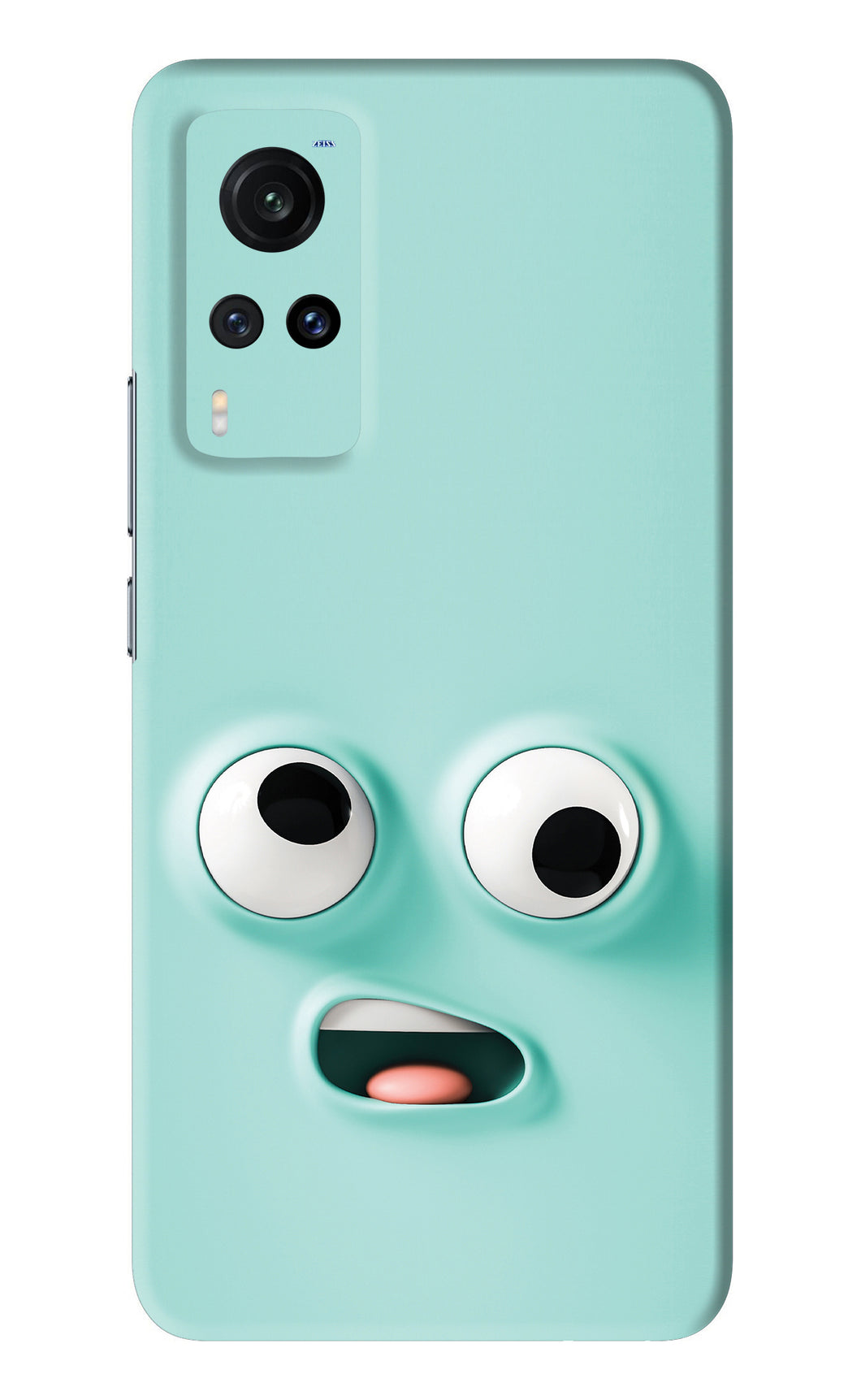 Silly Face Cartoon Vivo X60 Back Skin Wrap