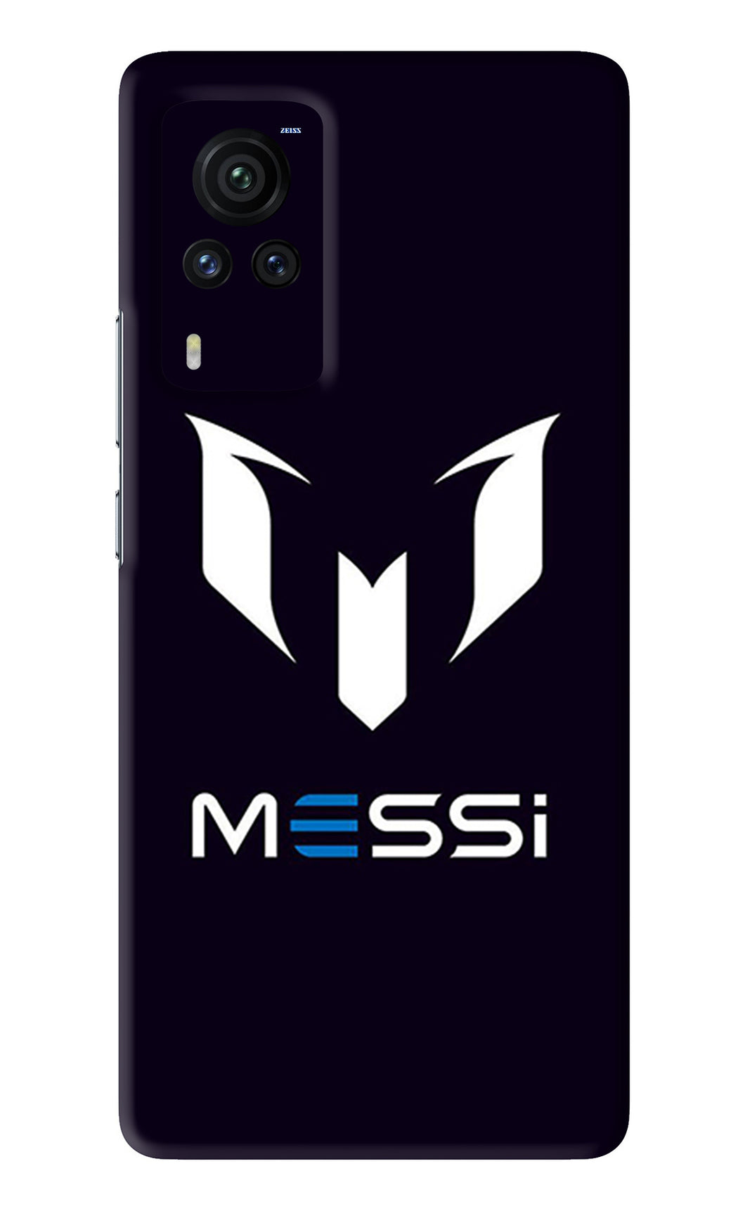 Messi Logo Vivo X60 Pro Back Skin Wrap