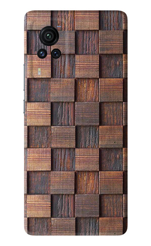 Wooden Cube Design Vivo X60 Pro Back Skin Wrap