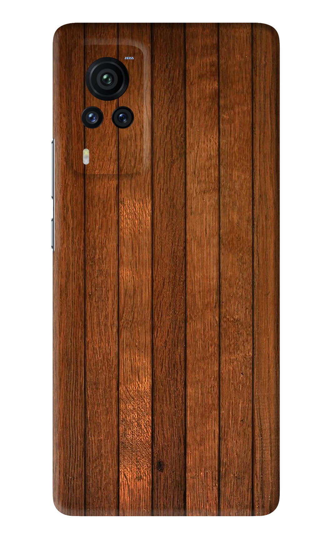 Wooden Artwork Bands Vivo X60 Pro Back Skin Wrap