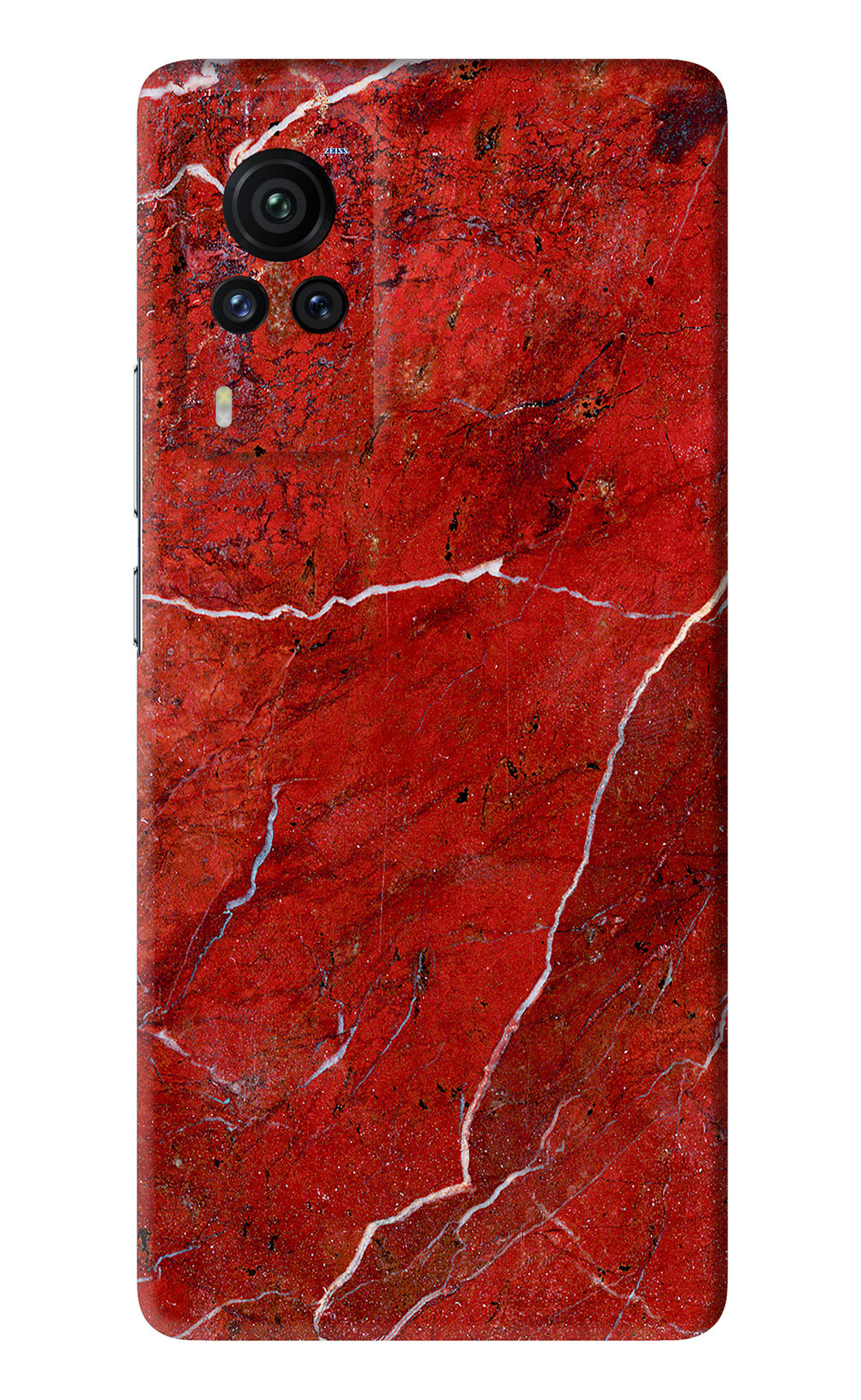 Red Marble Design Vivo X60 Pro Back Skin Wrap