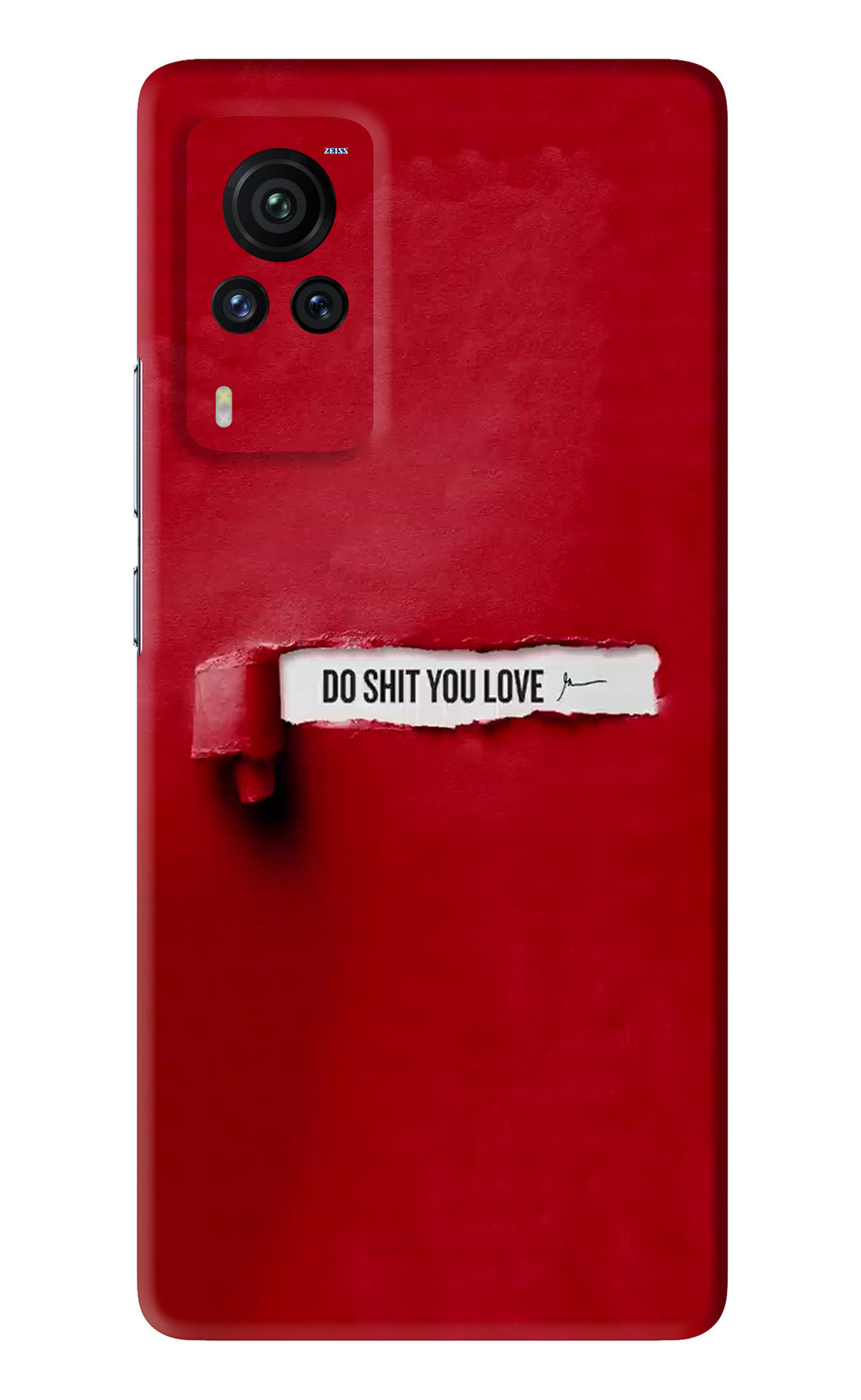 Do Shit You Love Vivo X60 Pro Back Skin Wrap