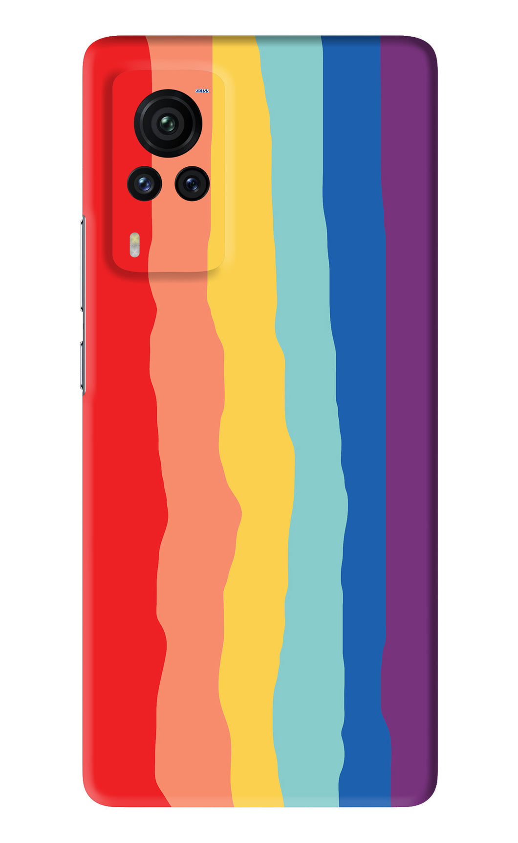 Rainbow Vivo X60 Pro Back Skin Wrap