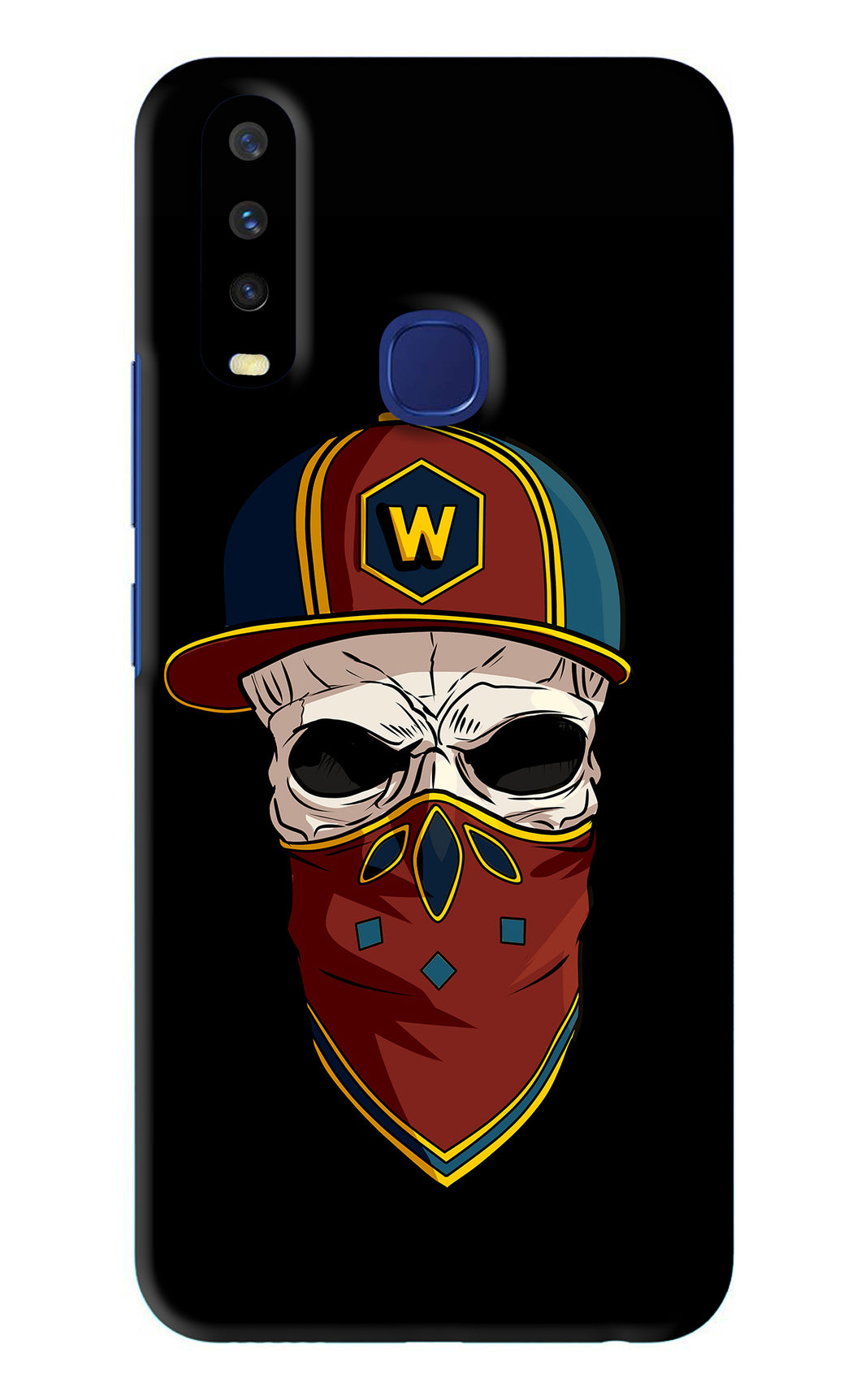 Skull Vivo Y11 Back Skin Wrap