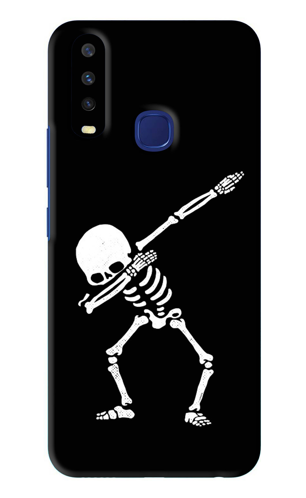 Dabbing Skeleton Art Vivo Y11 Back Skin Wrap