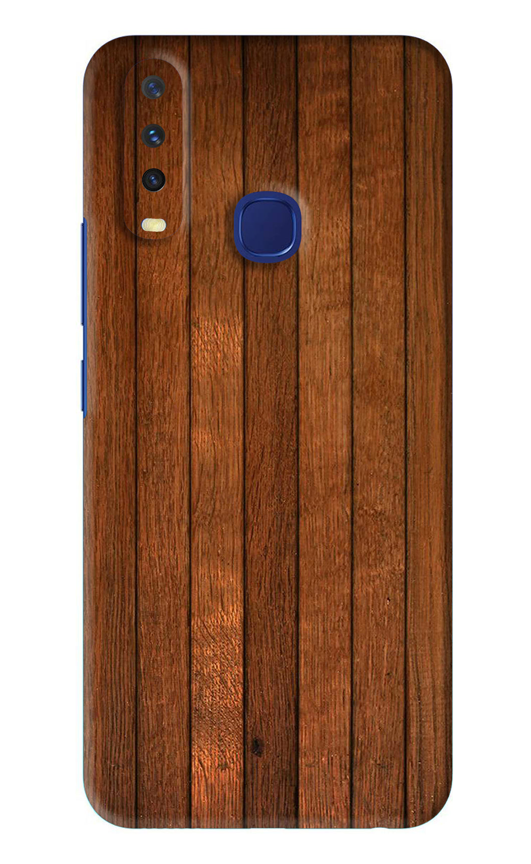 Wooden Artwork Bands Vivo Y12 Back Skin Wrap