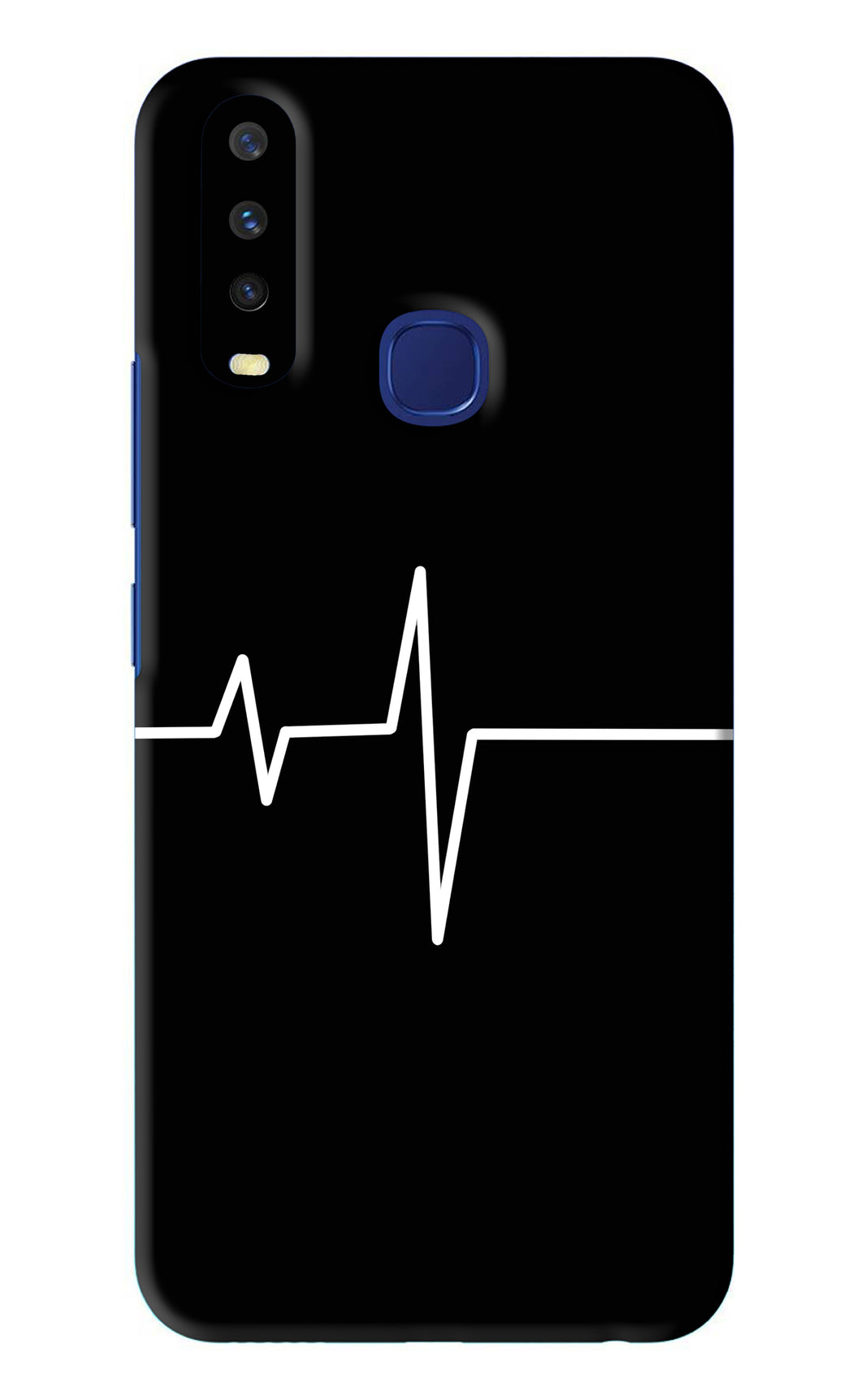 Heart Beats Vivo Y12 Back Skin Wrap