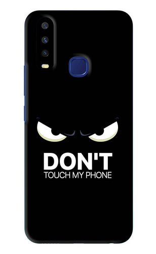 Don'T Touch My Phone Vivo Y12 Back Skin Wrap