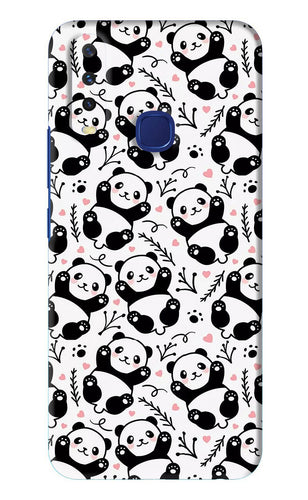 Cute Panda Vivo Y12 Back Skin Wrap