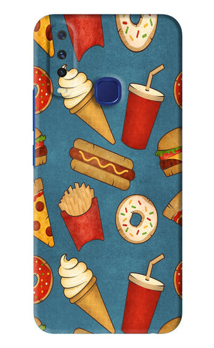 Foodie Vivo Y12 Back Skin Wrap