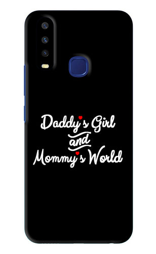 Daddy's Girl and Mommy's World Vivo Y12 Back Skin Wrap
