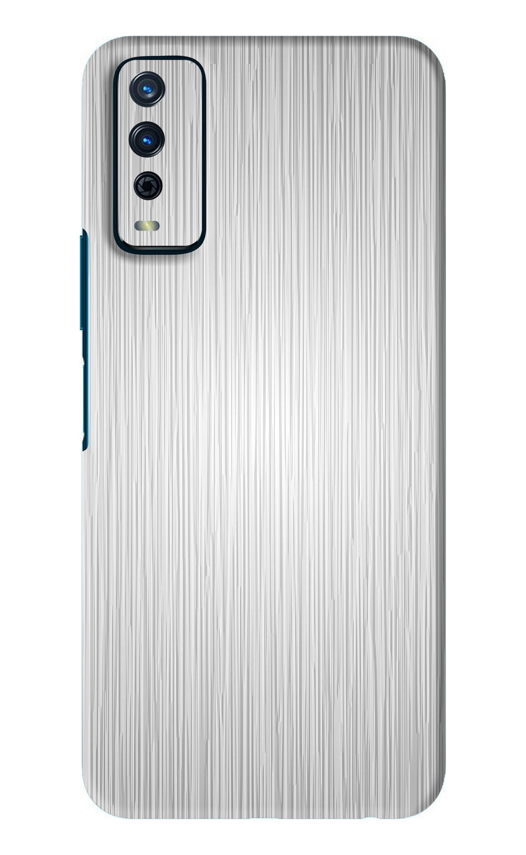 Wooden Grey Texture Vivo Y12S Back Skin Wrap