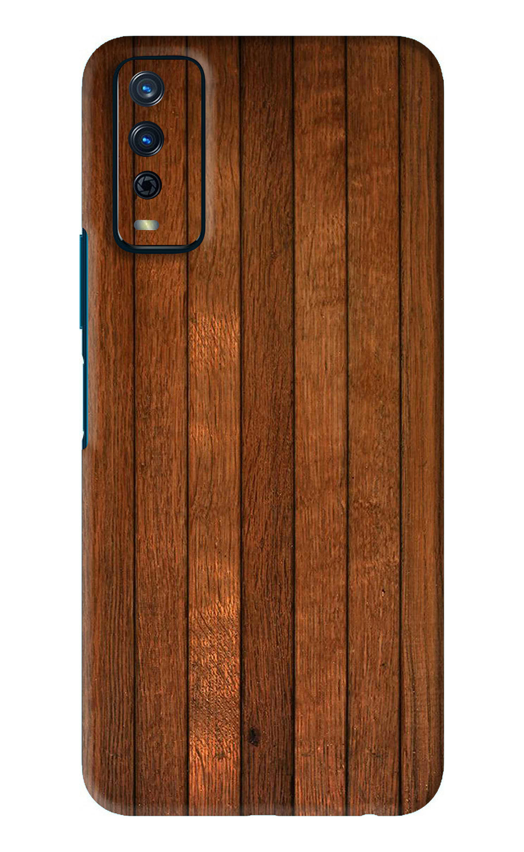 Wooden Artwork Bands Vivo Y12S Back Skin Wrap