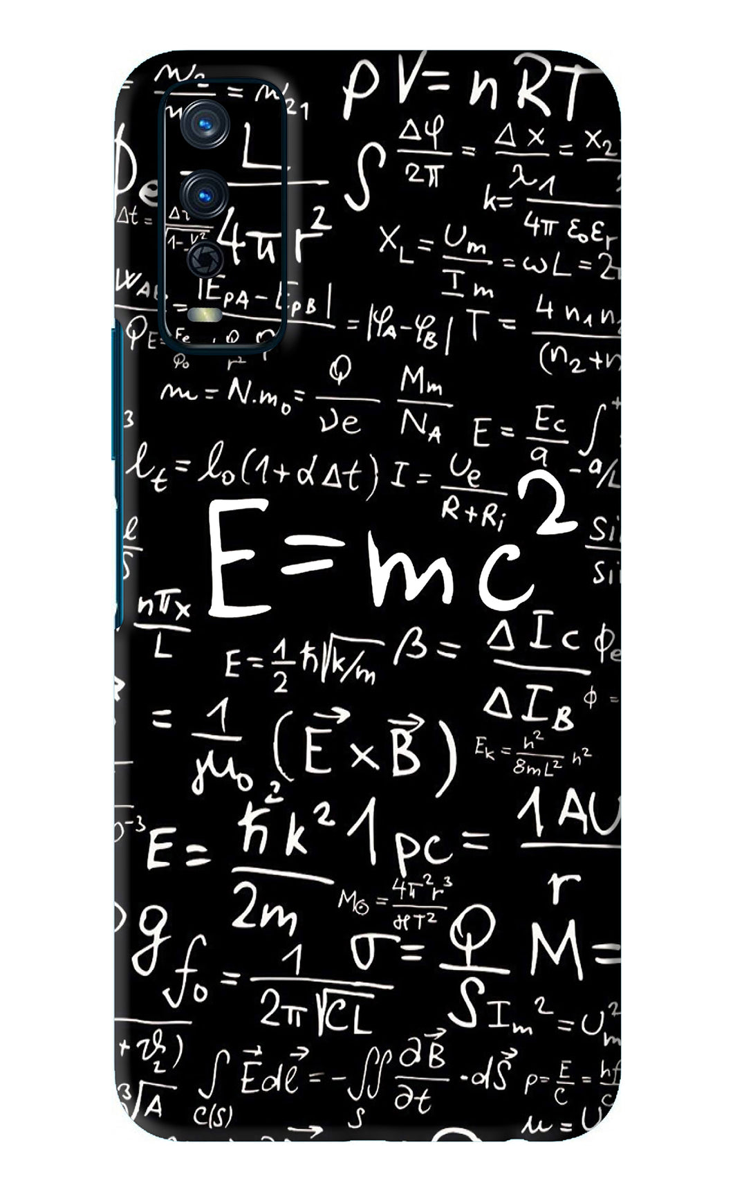 Physics Albert Einstein Formula Vivo Y12S Back Skin Wrap