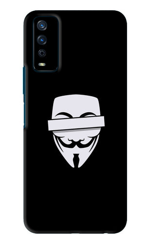 Anonymous Face Vivo Y12S Back Skin Wrap