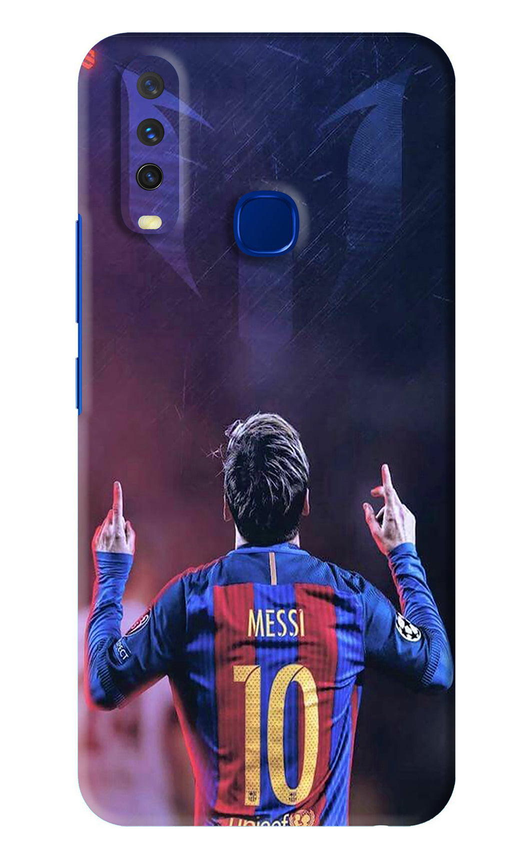 Messi Vivo Y15 2019 Back Skin Wrap