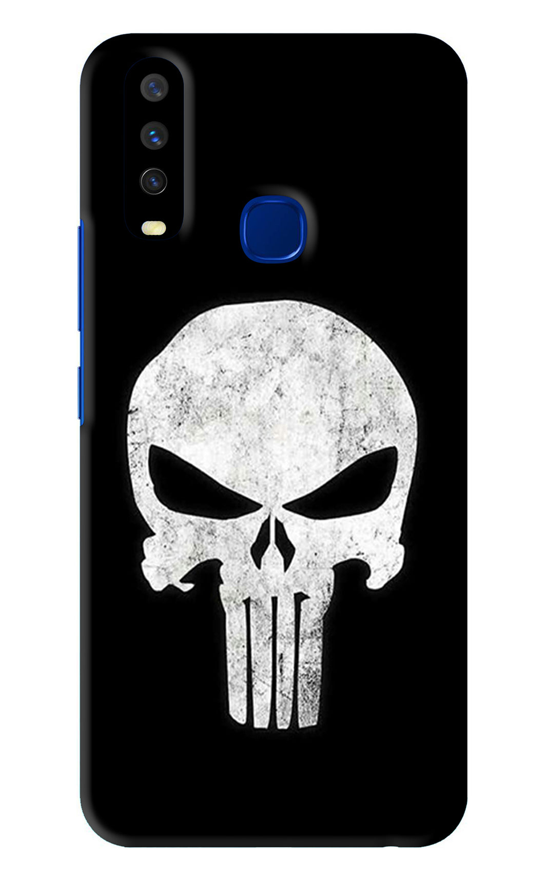 Punisher Skull Vivo Y15 2019 Back Skin Wrap