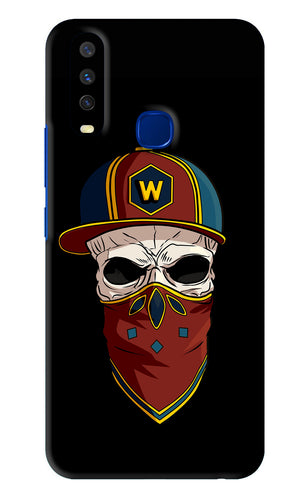 Skull Vivo Y15 2019 Back Skin Wrap
