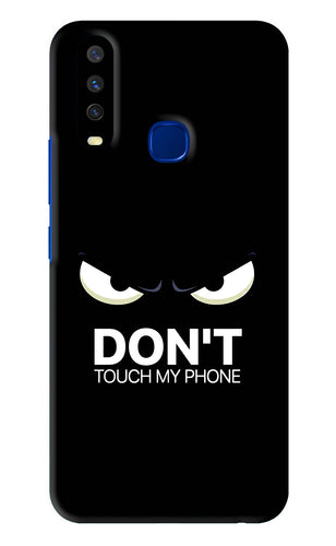 Don'T Touch My Phone Vivo Y15 2019 Back Skin Wrap