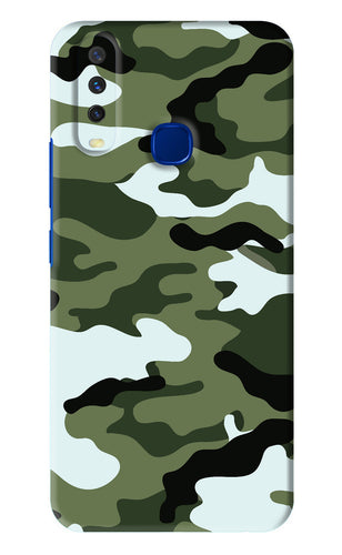 Camouflage 1 Vivo Y15 2019 Back Skin Wrap