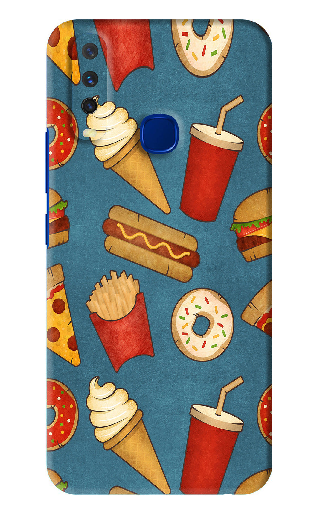 Foodie Vivo Y15 2019 Back Skin Wrap