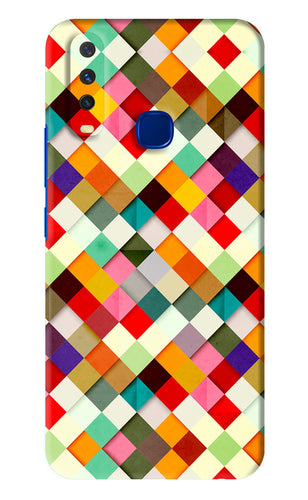 Geometric Abstract Colorful Vivo Y15 2019 Back Skin Wrap