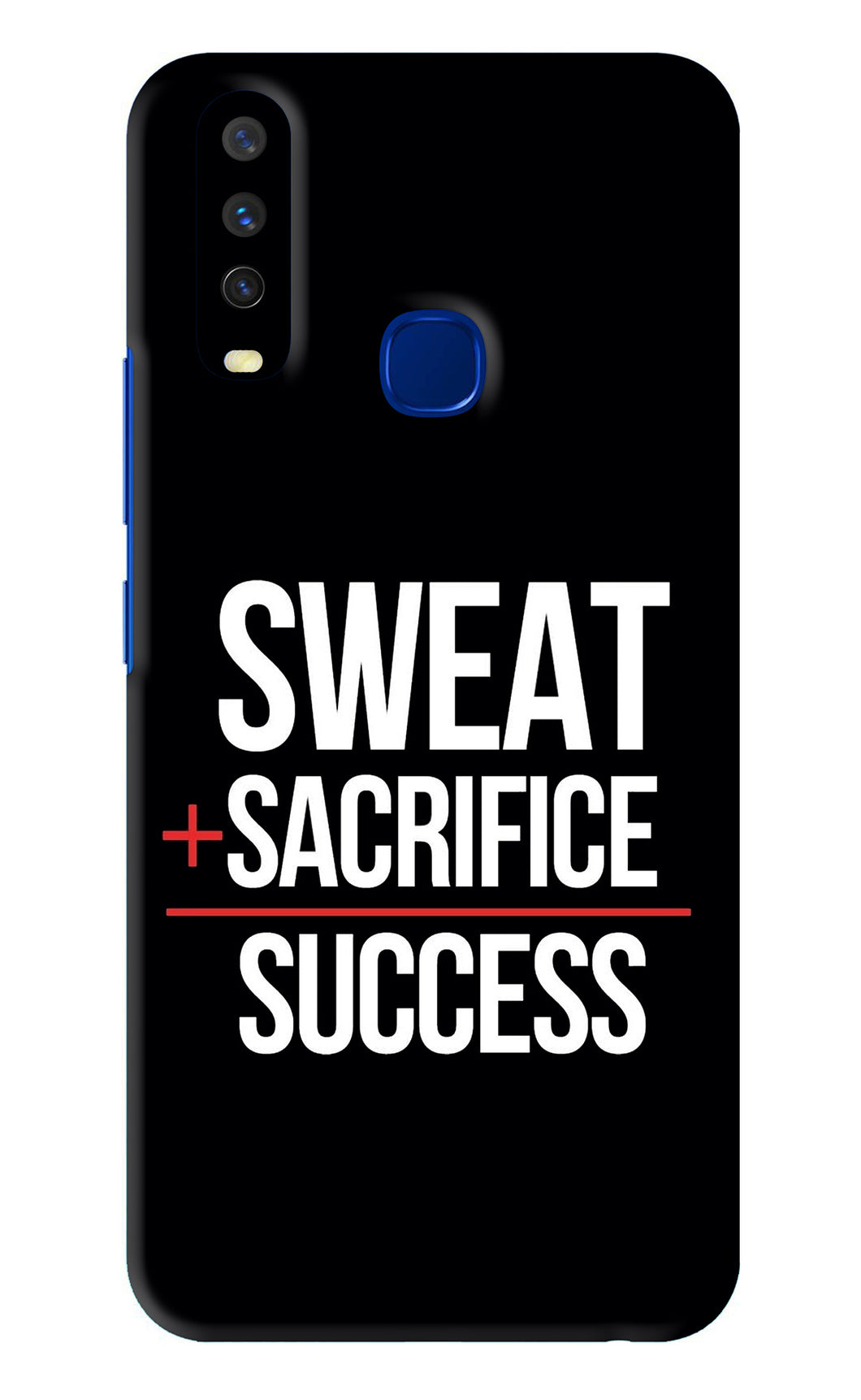 Sweat Sacrifice Success Vivo Y15 2019 Back Skin Wrap