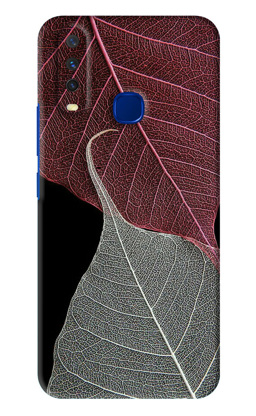 Leaf Pattern Vivo Y15 2019 Back Skin Wrap