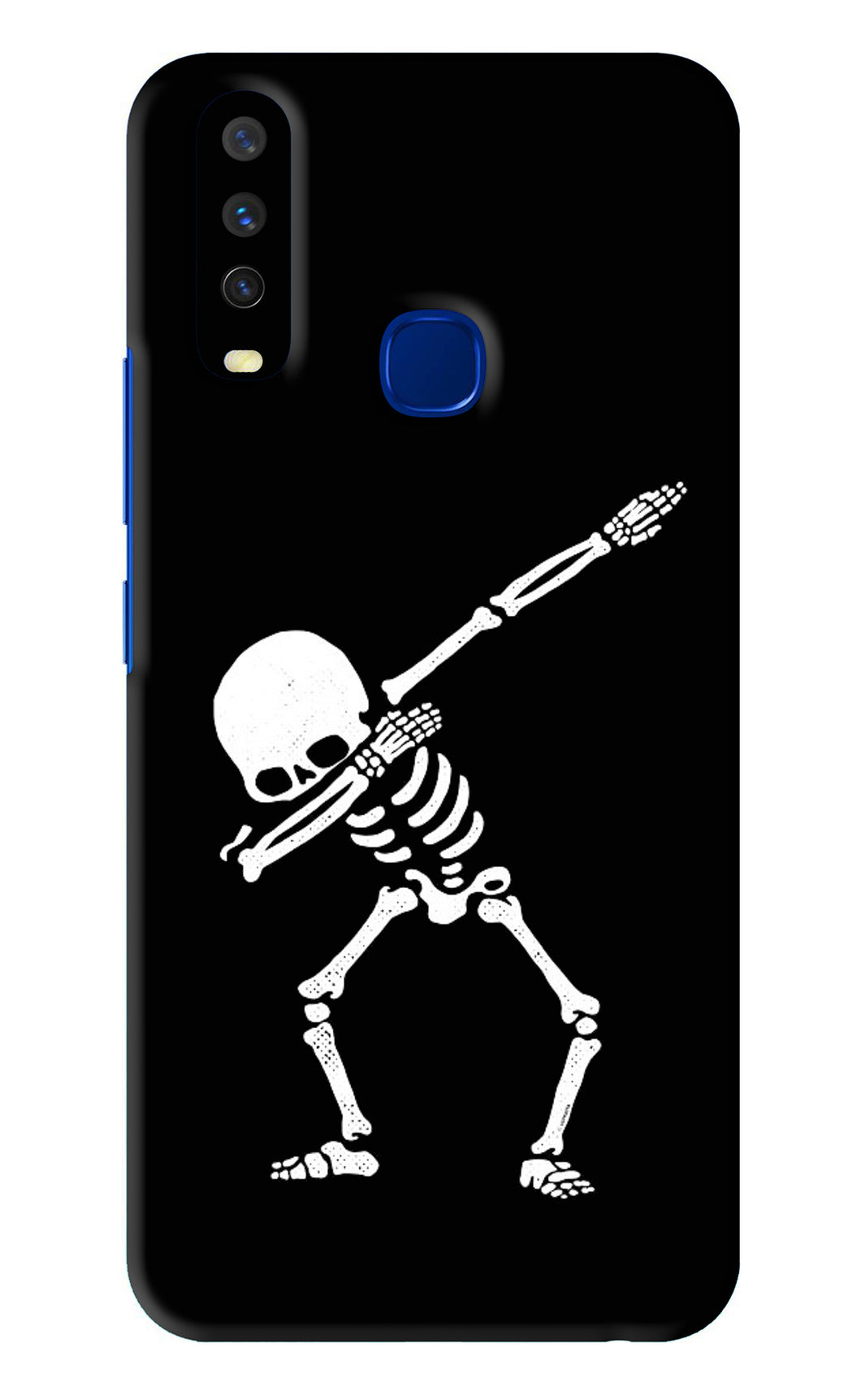 Dabbing Skeleton Art Vivo Y17 Back Skin Wrap