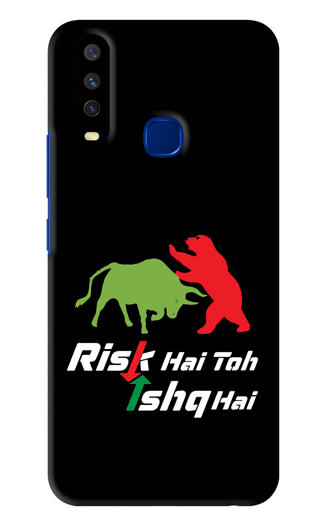Risk Hai Toh Ishq Hai Vivo Y17 Back Skin Wrap