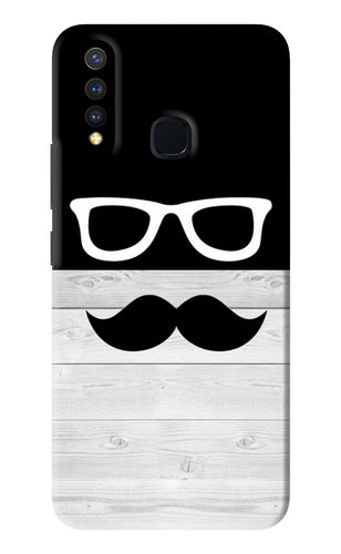 Mustache Vivo Y19 Back Skin Wrap