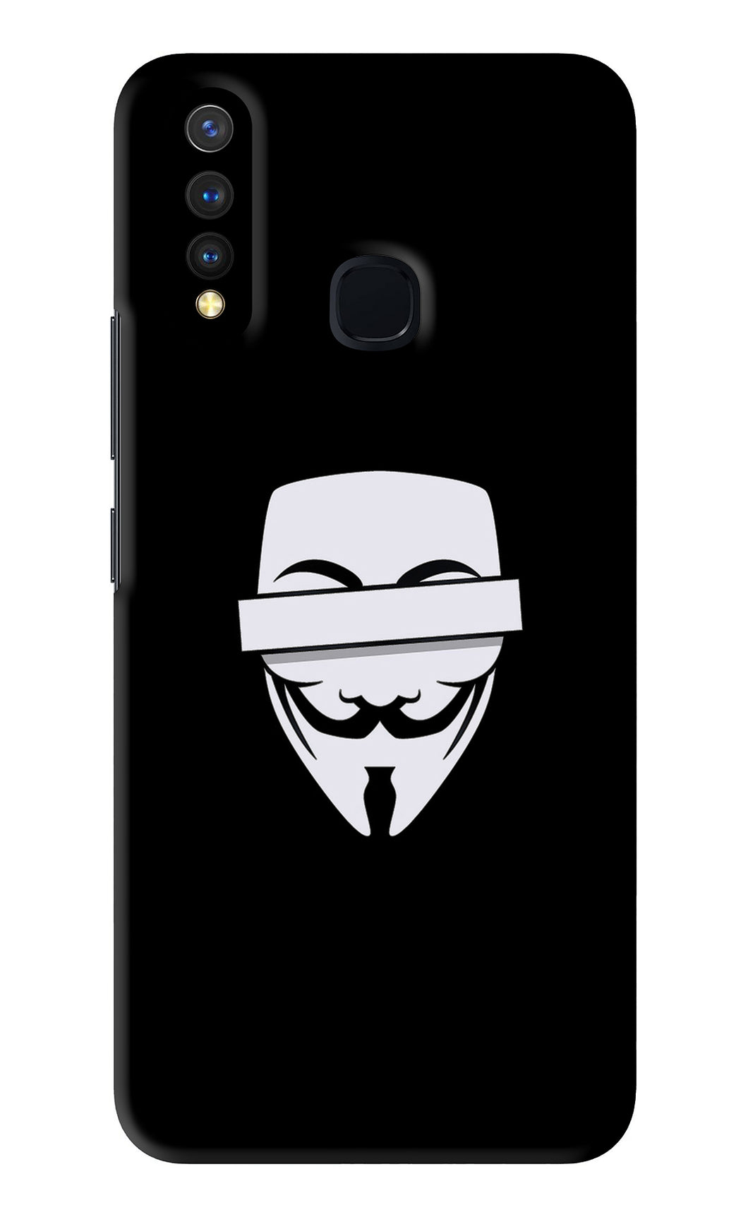 Anonymous Face Vivo Y19 Back Skin Wrap