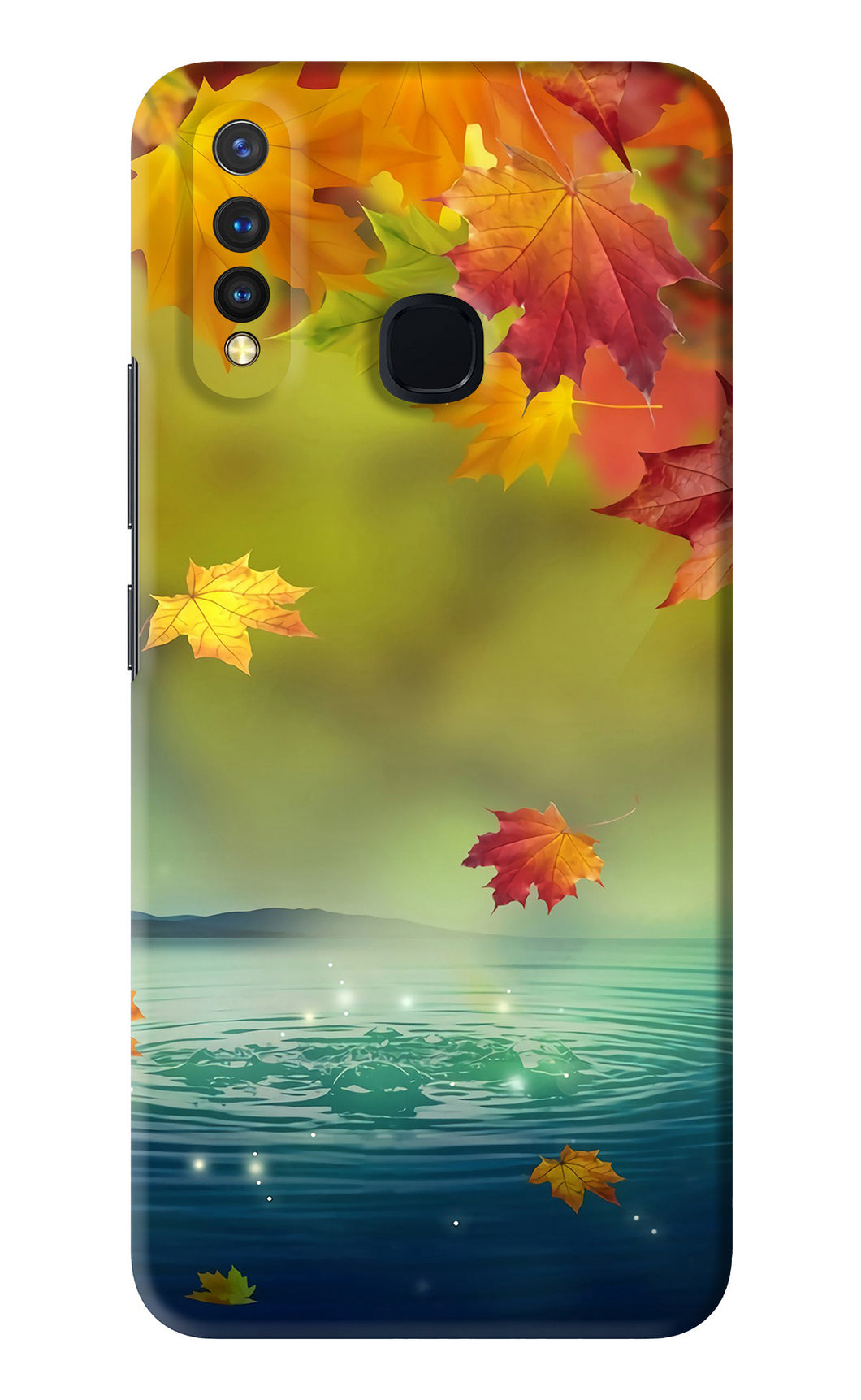 Flowers 1 Vivo Y19 Back Skin Wrap
